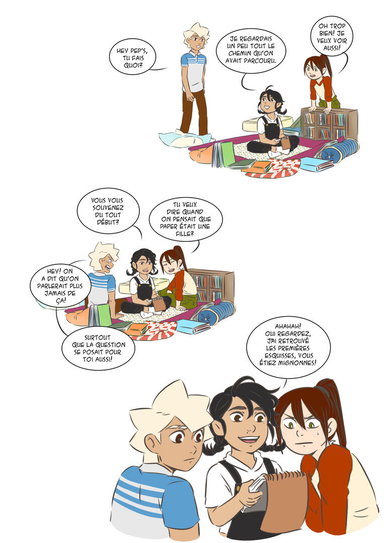 Pencil to paper to pepper - page