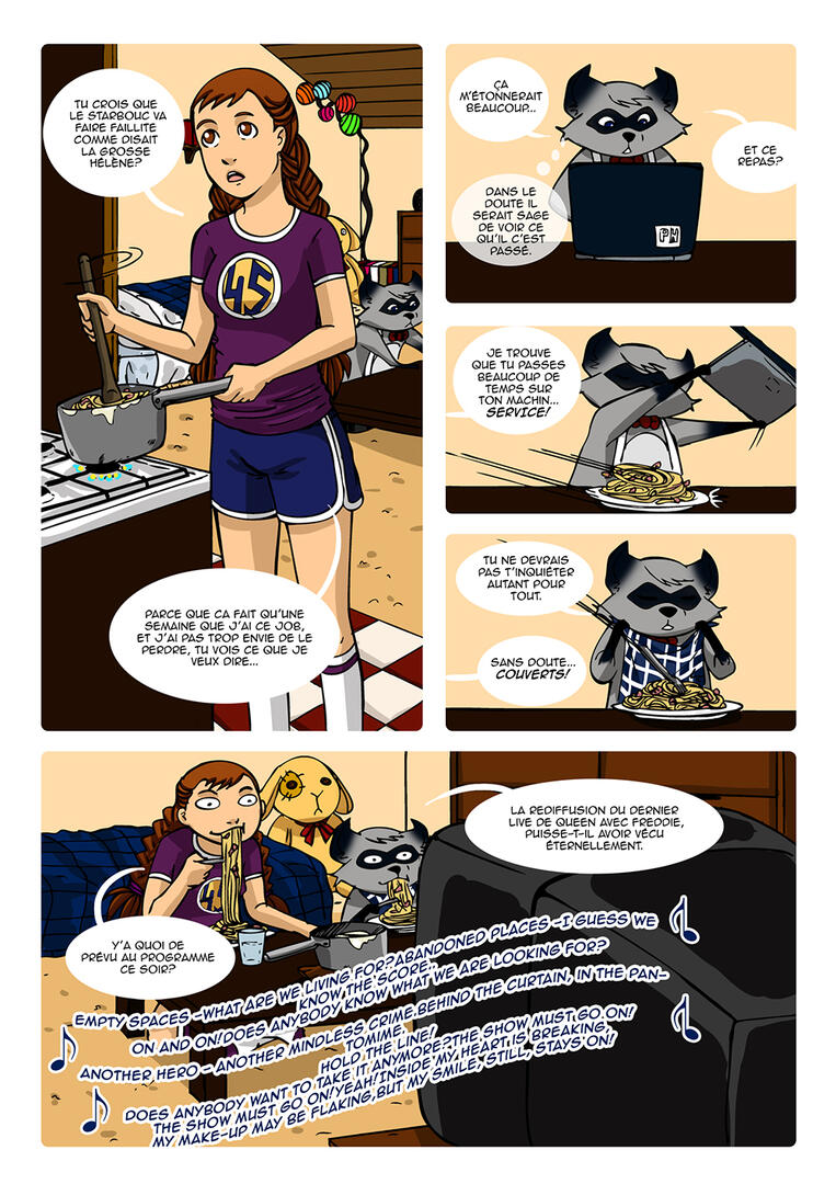 Robin & Mr Racoonsburry - page