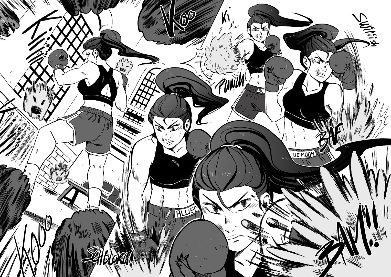 Kamen Students - Manga Panel