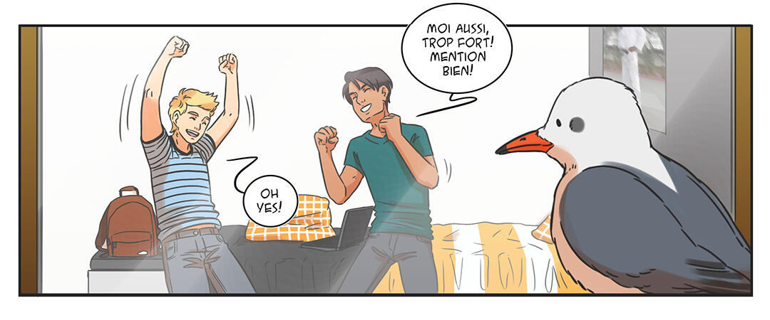 Enzo et la ceinture noire - bande dessinée - panel