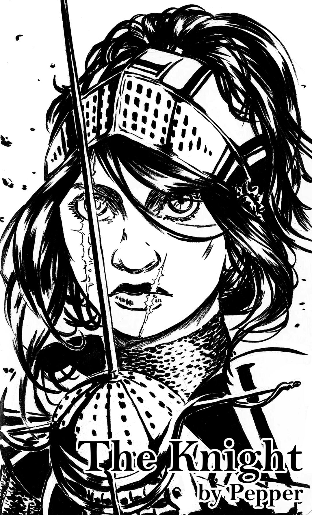 The Knight - Traditional Manga Comic - Johannah