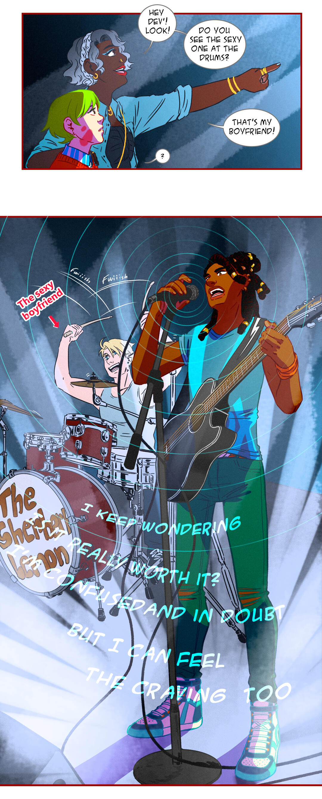 Chorus - Webcomic page